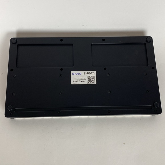 M-VAVE SMK-25 Black 25 Key MIDI Keyboard Controller with RGB Backlit Drum Pads P - Picture 7 of 7